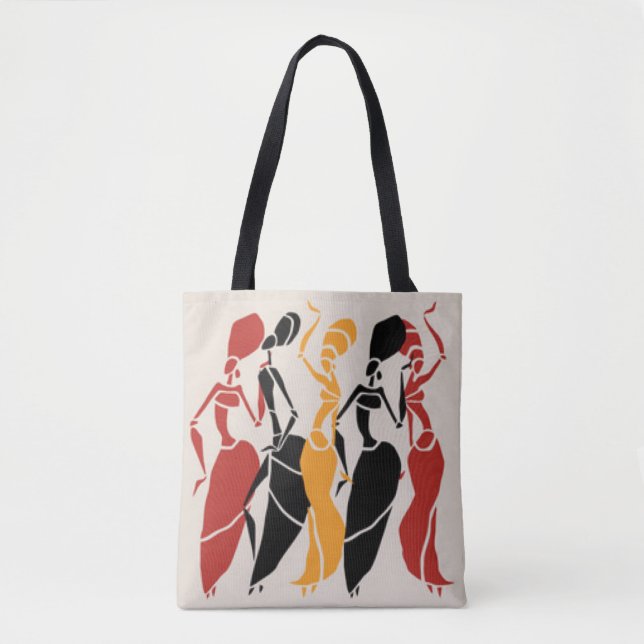 Afrikanische Tanzen-Damen Tasche (Vorderseite)