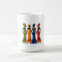 Afrikanische Tasse der Frauen