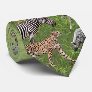 Afrikanische Tiere Krawatte
