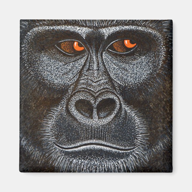 Afrikanische Tiermagnete Magnet (Vorne)