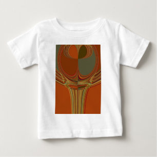 Afrikanische Traditionelle Erde Zeitgenössische Ku Baby T-shirt