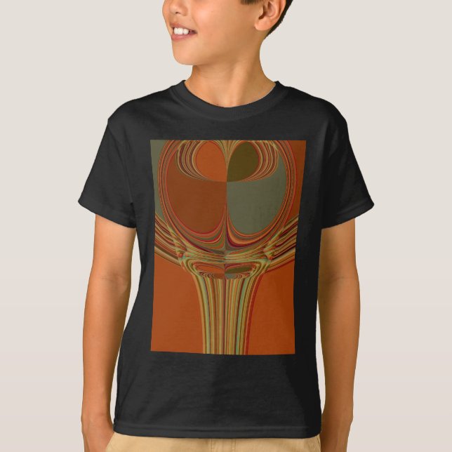 Afrikanische Traditionelle Erde Zeitgenössische Ku T-Shirt (Vorderseite)