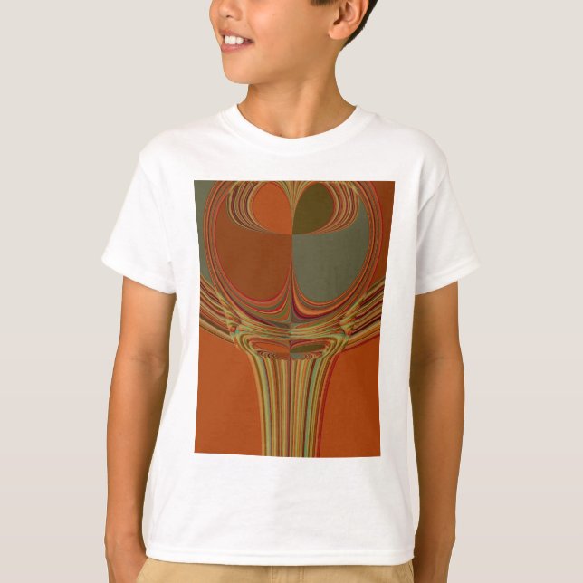 Afrikanische Traditionelle Erde Zeitgenössische Ku T-Shirt (Vorderseite)