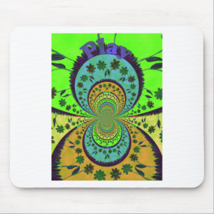 Afrikanische traditionelle Hakuna Matata Farben Mousepad