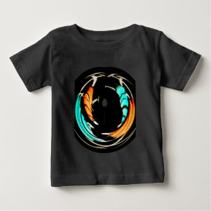Afrikanische Traditionelle Musterkunst Baby T-shirt