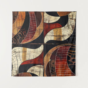 afrikanische Tribal-Muster Art Tapestry Wandteppich