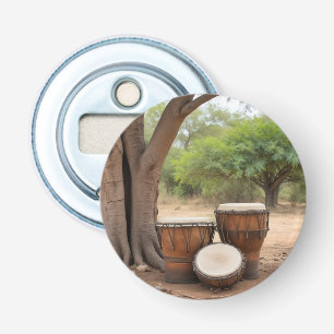 Afrikanische Trommeln Flaschenöffner