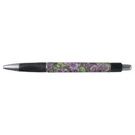afrikanische Violet-Blume Kugelschreiber