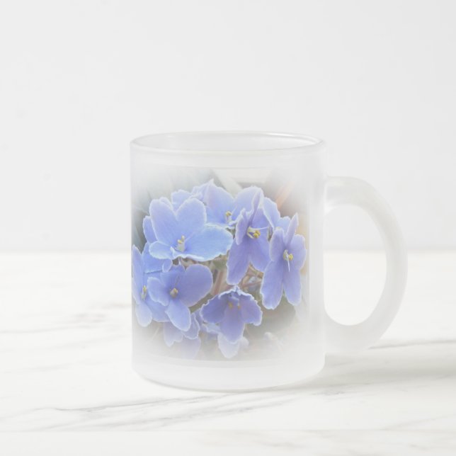 afrikanische Violet Mattglastasse (Rechts)