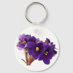 Afrikanische Violet Schlüsselanhänger