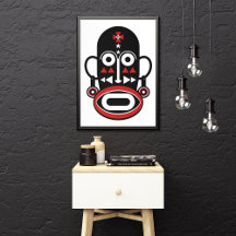 Afrikanische Volksmaske