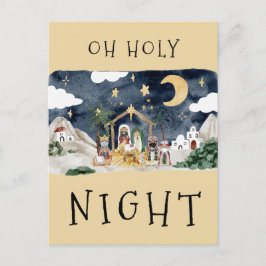 Afrikanische Weihnachtskarte Feiertagspostkarte