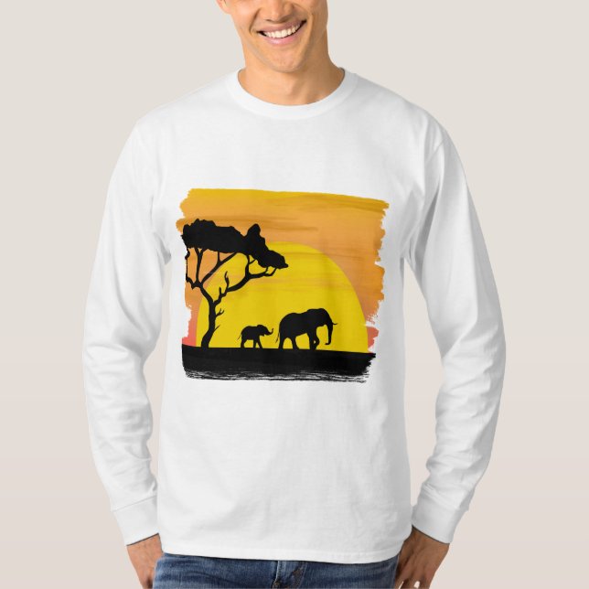 Afrikanische Wilde T - Shirt (Vorderseite)