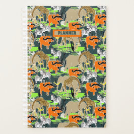 Afrikanische Wildtiere Planer