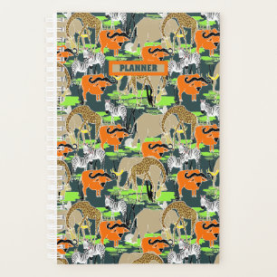Afrikanische Wildtiere Planer
