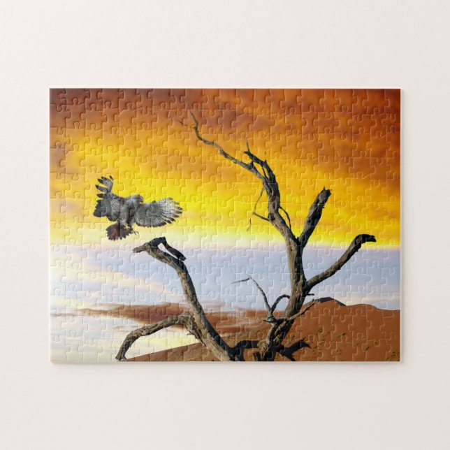 Afrikanischer Adler. (Horizontal)