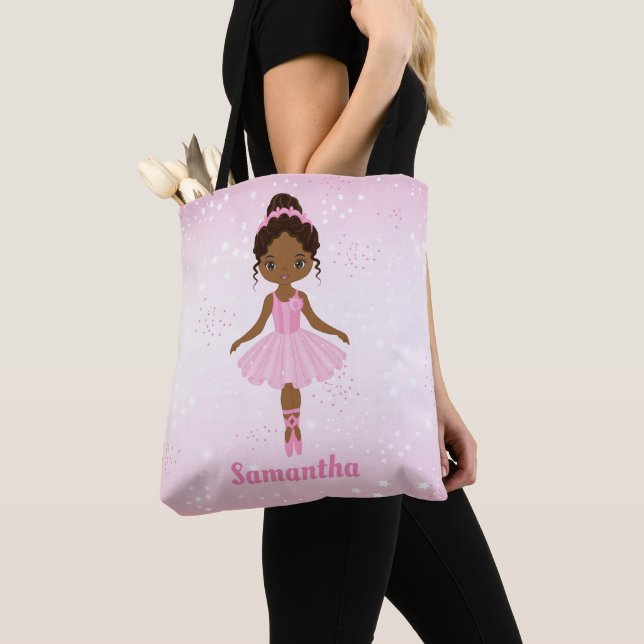 Afrikanischer American Ballerina - Maßgeschneidert Tasche (Von Nahem)