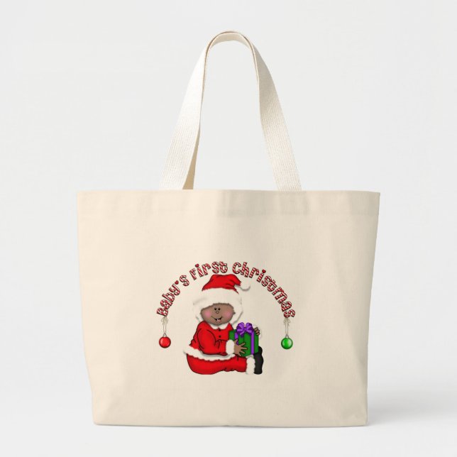 Afrikanischer Amerikaner Elf Baby Jumbo Stoffbeutel (Vorne)