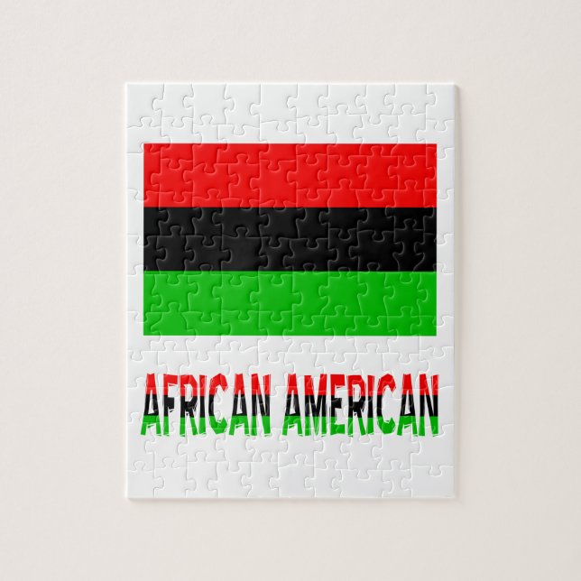 Afrikanischer Amerikaner und Worte (Vertikal)