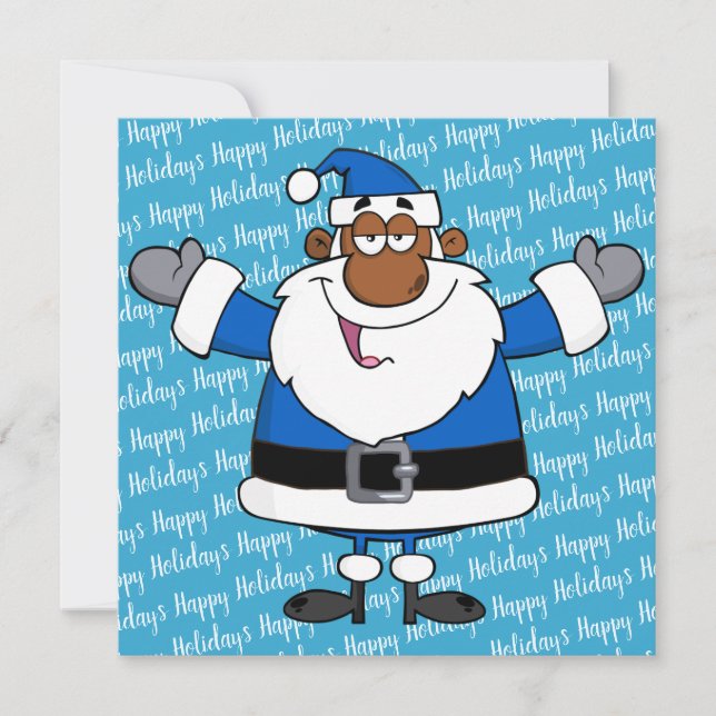 Afrikanischer Amerikaner Weihnachten Hanukkah Kwan (Vorderseite)