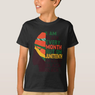 Afrikanischer amerikanischer Stolz Königin Schwarz T-Shirt