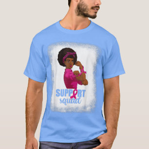 Afrikanischer Brustkrebs bei Mädchen, starke Unter T-Shirt