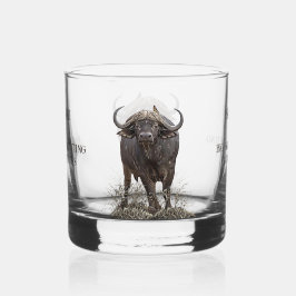 Afrikanischer Büffel Whiskyglas