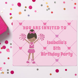 Afrikanischer Chef Custom Birthday Party Einladung