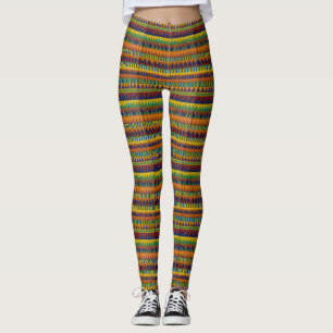 Afrikanischer Druck "Ankara" Leggings