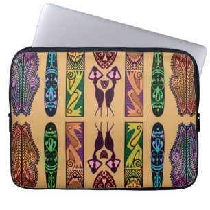 Afrikanischer Druck-Laptop-Kasten Laptopschutzhülle