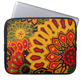 afrikanischer Druck Laptopschutzhülle