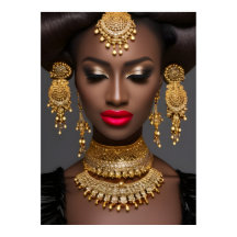 Afrikanischer Edelsteine aus Edelglam