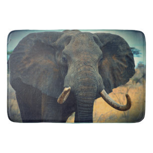 Afrikanischer Elefant Badematte