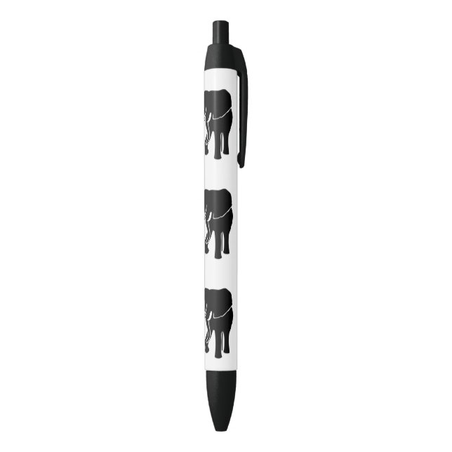Afrikanischer Elefant Kugelschreiber (Unterseite (Vertikal))
