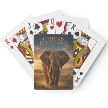 Afrikanischer Elefant Savanne TIER Poker