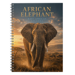 Afrikanischer Elefant Savanne TIERE Notizblock