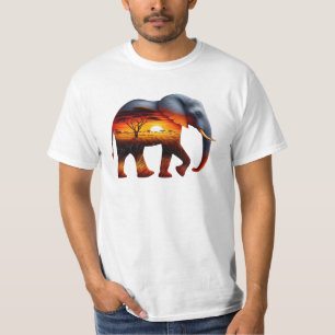 Afrikanischer Elefant-T - Shirt