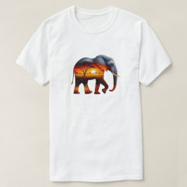 Afrikanischer Elefant-T - Shirt