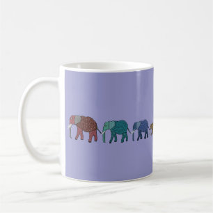 Afrikanischer Elefant-Weg Kaffeetasse