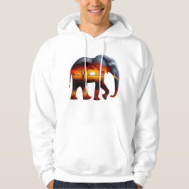 Afrikanischer Elephant Hoodie