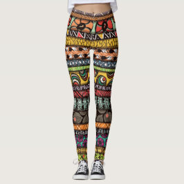 Afrikanischer Entwurf Leggings