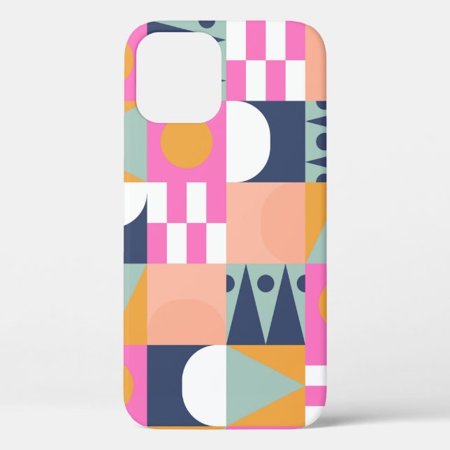 Afrikanischer Farbblock, geometrisches Muster. Case-Mate iPhone Hülle (Rückseite)