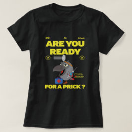 Afrikanischer grauer Papagei Sind Sie bereit? T-Shirt
