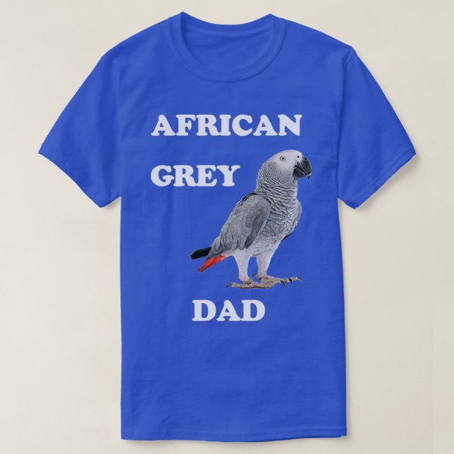Afrikanischer Graupapagei 24 T-Shirt (Design vorne)