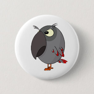 Afrikanischer Graupapagei Button