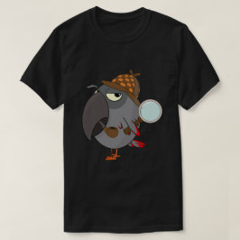 Afrikanischer Graupapagei Detektiv T-Shirt