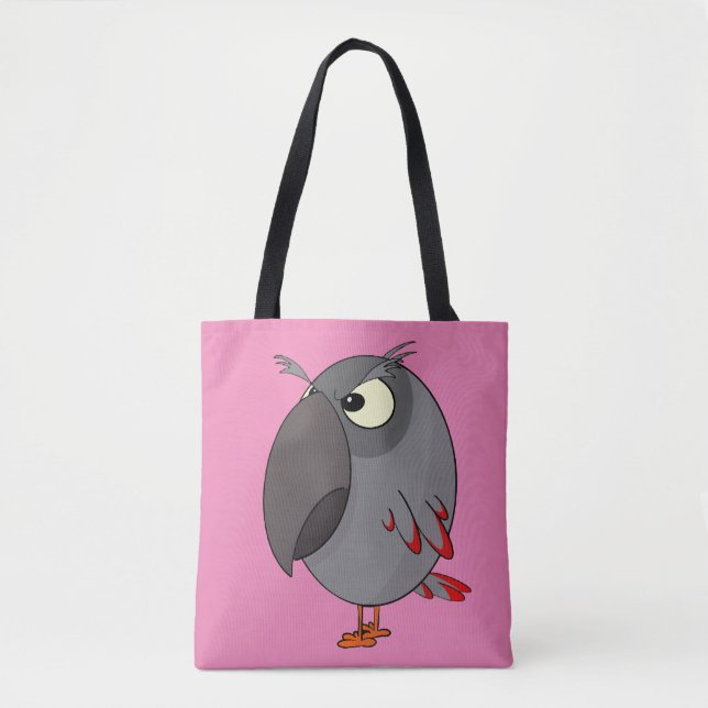 Afrikanischer Graupapagei Tasche (Vorderseite)