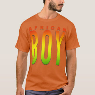 Afrikanischer Junge T-Shirt