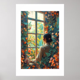 Afrikanischer Kunstdruck Poster