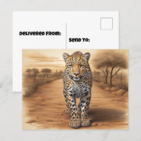 afrikanischer Leopard-Leiter